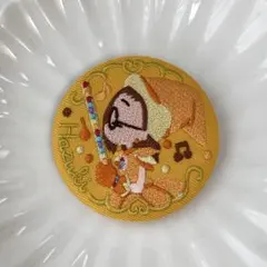ジブリ 千と千尋の神隠し 刺繍ブローチコレクション 缶バッジ おしら様