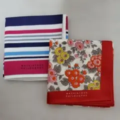 MACKINTOSH PHILOSOPHY ハンカチ 2枚セット