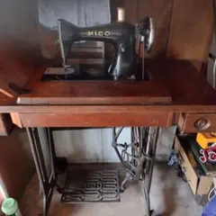MICO☆足踏みミシン☆レトロ☆ジャンク SINGER シンガー レトロ 足踏みミシン ジャンク - メルカリ