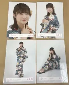 櫻坂46 生写真 2024年 浴衣 大園玲 - メルカリ