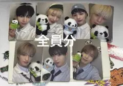 Nexz starriver サイン会　トレカ　パンダ　中華　全員分　セット