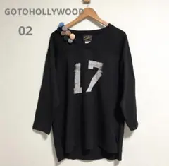 【極美品】ゴートゥーハリウッド ★ ボンボン ナンバリング カットソー 02のサムネイル