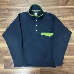 パタゴニア シンチラスナップt S LUN 2007年製 ネイビー フリース