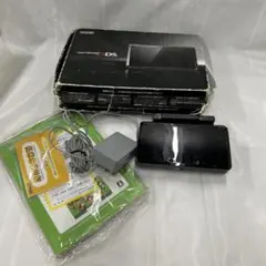 172 美品Nintendo 3DS コスモブラック 本体 動作品
