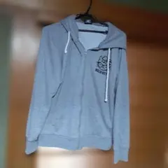 HELLO KITTY フード付きパーカー グレー