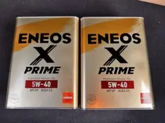 ENEOS X PRIME 0W-16 エンジンオイル 2缶セット - メルカリ
