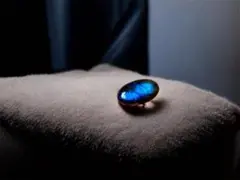 ★天然石ラブラドライトのリング