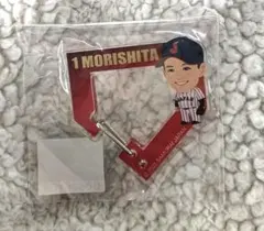 プロ野球 日本代表 侍ジャパン 強化試合 ガチャガチャ 缶バッジ 森下