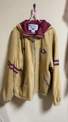 Champion サンフランシスコフォーティナイナーズフリースジャケット