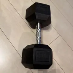 15KG 六角形ダンベル ゴムコーティング(別でもう1個出品します)