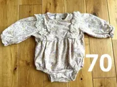 teteatete テータテート　70cm ロンパース　花柄　女の子