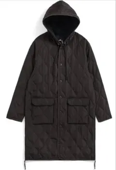 TAION Sサイズ　ユニセックス　ミリタリーフード　洗える　ダウンコート　新品