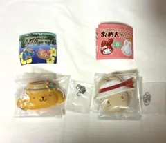 サンリオキャラクターズ　おめんコレクション　ポムポムプリン　マロンクリーム