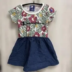 Champion フラワープリント ワンピース 90