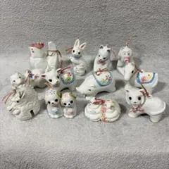 カ*ル様 レトロ陶器②☆初代ひょうちゃん・崎陽軒・楽陽軒・ピンク瓢箪