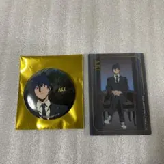 チェンソーマン　ロフト　缶バッジ　特典クリアカード　早川アキ