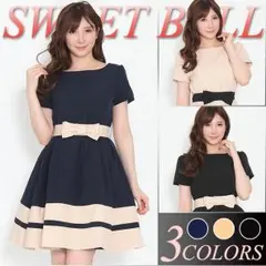 結婚式★半袖★パーティドレス★大きいサイズ★フレア★Aラインミディアム★袖あり