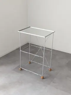90's アノニマス スチールラック ミラートップ モダン