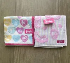 Barbie ハンカチ 2枚セット　未使用品　バービー