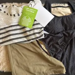 ⭐︎最終値下げ⭐︎ 新品　しまむら　水着　４点セット