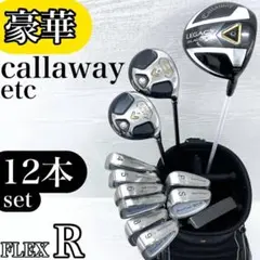 【豪華‼】 Callaway キャロウェイ メンズ ゴルフクラブ 初心者セット