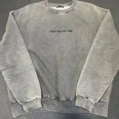 【送料無料】ZARA スウェット トレーナー グレー ヴィンテージ加工