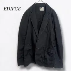 【417 EDIFICE】テーラードジャケット コットン ステッチ カジュアル