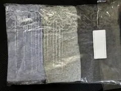 レース付きハイウエストショーツ3色セット 5Lサイズ