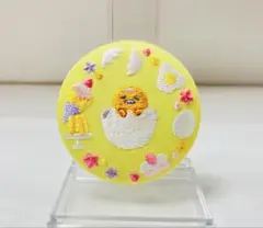 サンリオキャラクターズ 刺繍缶バッジビスケット2 ぐでたま