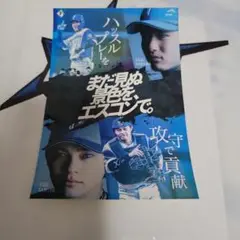 日ハム　ステッカー　田宮裕涼　奈良間大己