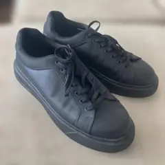 ZARA 黒スニーカー　27センチ
