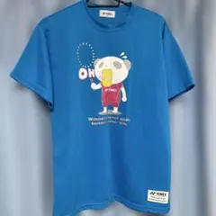 YONEX 青 Tシャツ