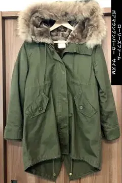 ローリーズファーム ボアモッズコート size M