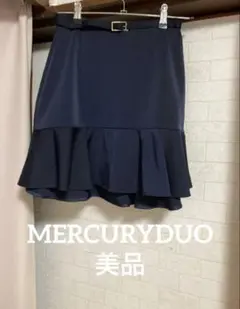 MERCURYDUO 美品 フリルベルトミニスカートのサムネイル