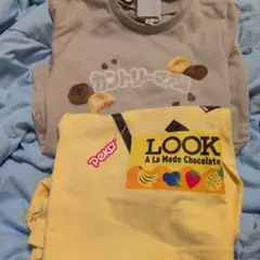 カントリーマアム　長袖　シャツ　トップス　チョコ　面白い