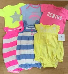 新品 carter's ベビー ロンパース 3m セットのサムネイル