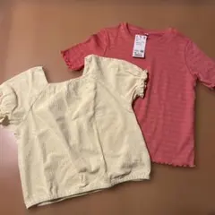 UNIQLO キッズ Tシャツ 2枚セット 140
