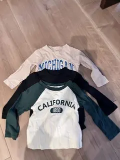 長袖Tシャツ　90cm まとめ売り　本体綿100%