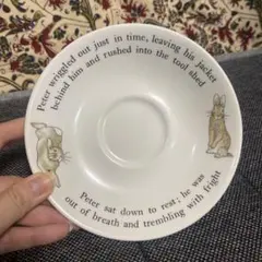 ピーターラビット　ウェッジウッド　ティーソーサー