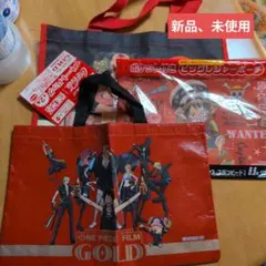 「非売品」ノベルティ、ONE PIECE FILM GOLD バッグ