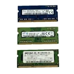 ノートPC用メモリー 3枚セットSK hynix/Samsung/BUFFALO