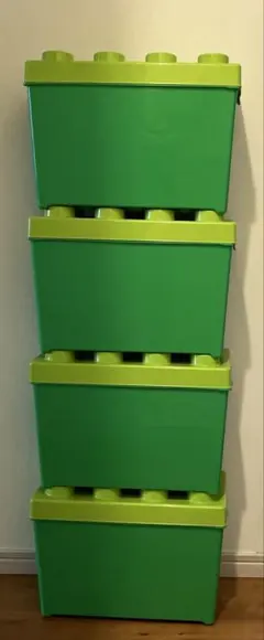 レゴ　収納箱　レゴデュプロ　コンテナ　空箱　箱のみ　4箱セット