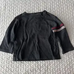 BURBERRY ブラック 長袖 Tシャツ 80サイズ