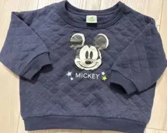 Disney ミッキーマウス キルティング トレーナー 60〜70