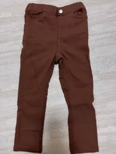 petit main ブラウン ロングパンツ 100cm