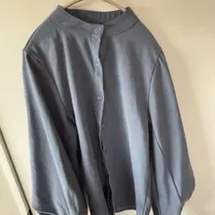 JUNOAH ダークグレー 長袖シャツ