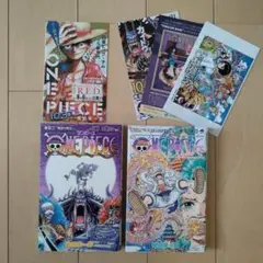 ONE PIECE ワンピース　103巻　104巻　初版　チラシ付きのサムネイル
