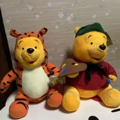 プーさんぬいぐるみ2体セット