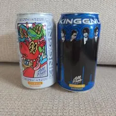 オールフリー King Gnu缶 2種 上部処理済み