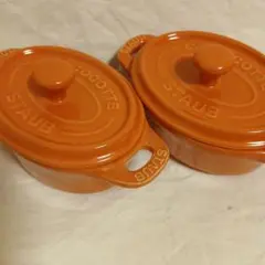 STAUB セラミック ミニココット 2個セットのサムネイル